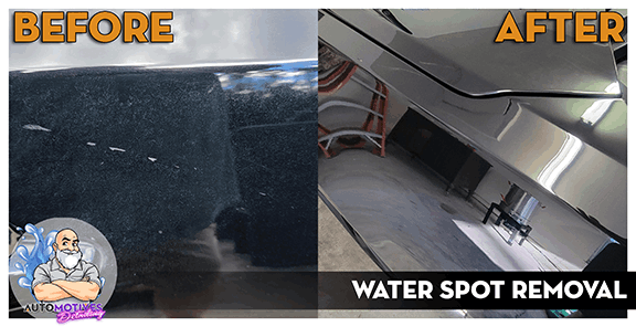 Before/After Water Spot Removal